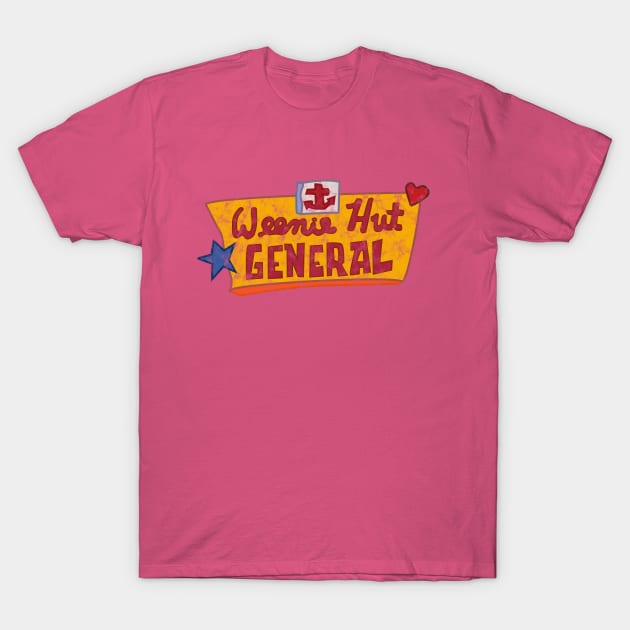 Weenie Hut General T-Shirt by tamir2503